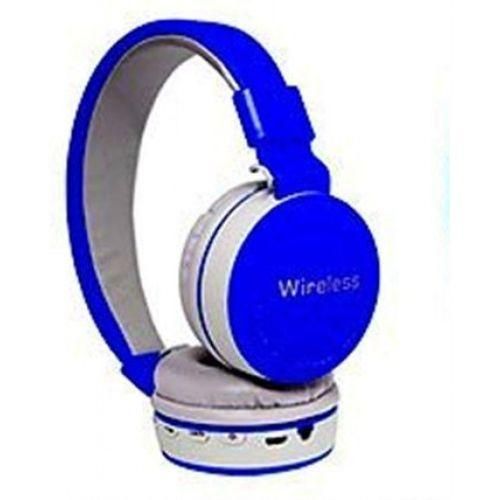 Jbl Original MS-881A Bluetooth Wireless Headphones -Blue,Red Orange