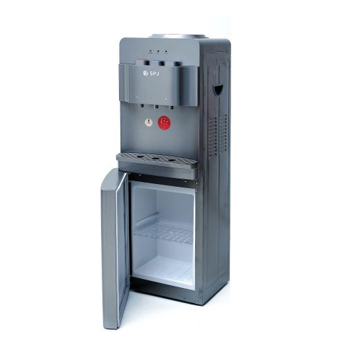 SPJ 3 Tap Water Dispenser With Cabinet (storage Compartment) & Premium Design -Grey