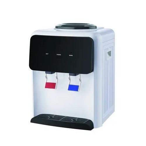 Miralux Counter Top Electric Water Dispenser For Making Hot Water And Normal Water-White/Black