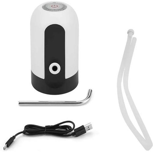Rechargeable Automatic Water Dispenser Suitable for 1.5L to 18.9L-White