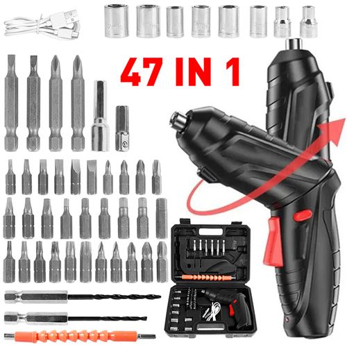 VIC 3.6v Power Tools Set Household Maintenance Repair 1800mAh Household Electric Drill Cordless Screwdriver