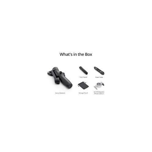 Dji Osmo Mobile 6 Gimbal Stabilizer for Smartphones, 3-Axis Magnetic Phone Gimbal - Black