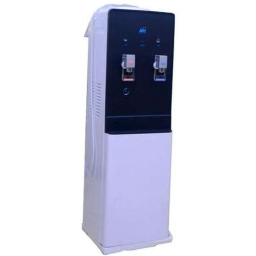 ADH 2 Taps Hot & Cold Water Dispenser With Storage Space - White