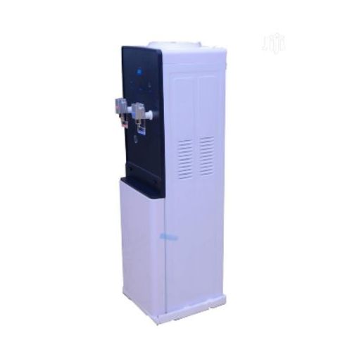 ADH 2 Taps Hot & Cold Water Dispenser With Storage Space - White
