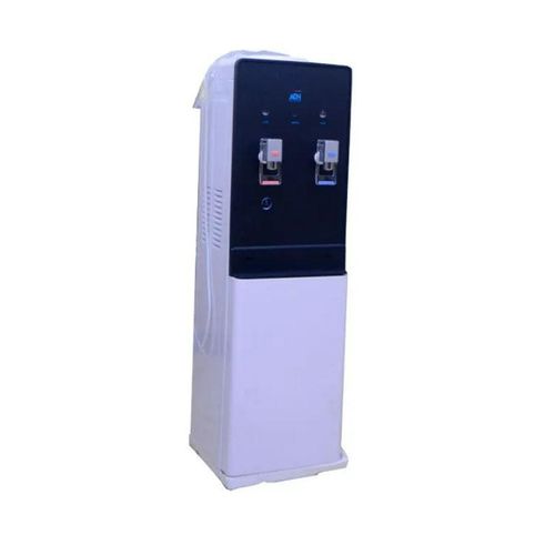 ADH 2 Taps Hot & Cold Water Dispenser With Storage Space - White
