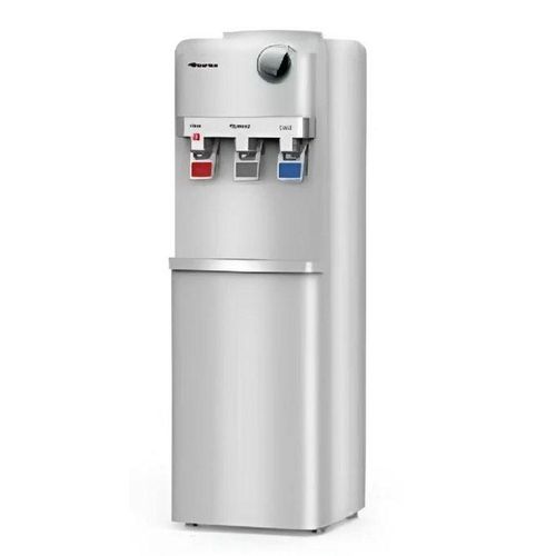 Hisense 3 Taps Water Dispenser Cold,Warm & Room Temperature  H96WDTS3S2 - Silver 3Yrs Wrnty