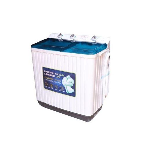 Pixel 8KG Twin Tub Top loader Washing Machine - White 1 Year Warranty