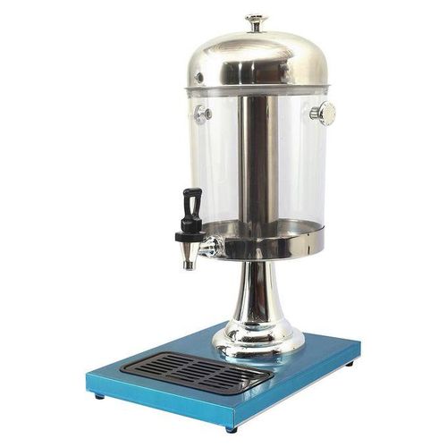 ADH 6 Liters Single Table Juice Dispenser Stainless (JD-81) - Silver [1 Year Warranty]