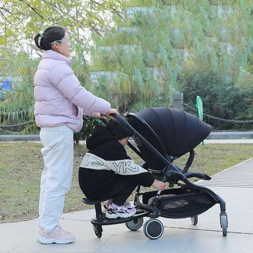 Baby Stroller Wheeled Board Kids Wheel Board Stroller Step S