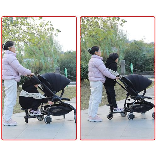Baby Stroller Wheeled Board Kids Wheel Board Stroller Step S