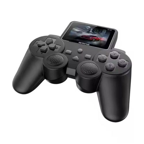My Arcade Pixel Player Handheld Game Console: 300 Retro Style Games Plus 8 Data East Hits, Battery or Micro USB Powered, Color Display, AV Out Jack for TV, Speaker, Volume Control, Headphone Jack -Black