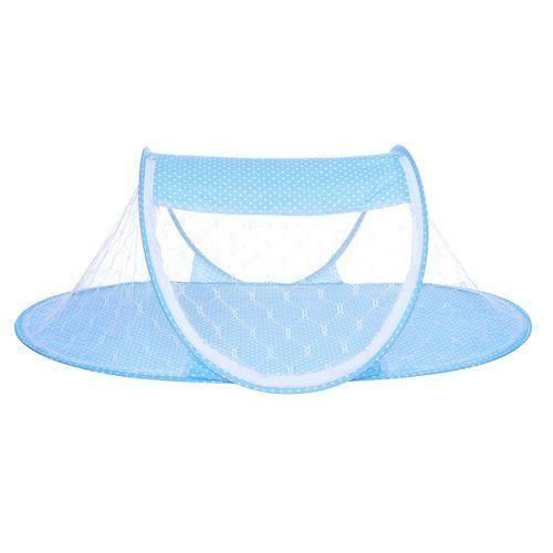 Baby Crib Netting Portable Foldable Tent Bed Mosquito Newborn Sleep Netting Travel Play Blue 1