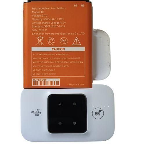Mobile WiFi 2023 Hw52 Pro 5G Mifi 3000mAh Battery Capacity - White