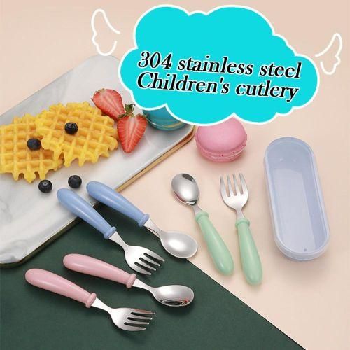 Stainless Steel Children's Dinnerware Set with Durable Stainless Steel Tableware Meet All Your Cooking Needs NO5301