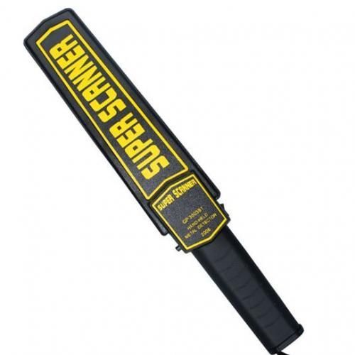 Hand Held Metal Detector - Black