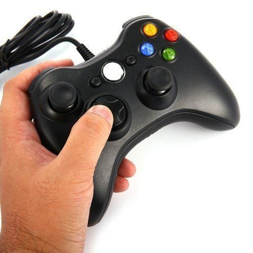 PC Vibration USB Game Pad -  Black