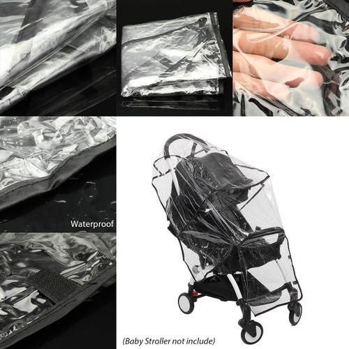 Universal Quality Clear Baby Pushchair Pram Stroller Buggy Raincover Rain Cover