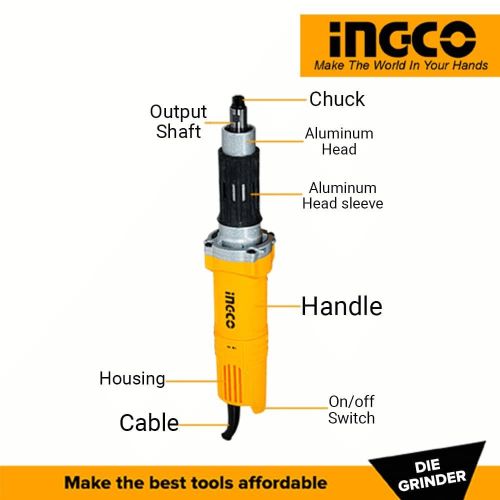 INGCO Powerful Motor Die Grinder