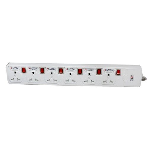 Borl 6Ways Heavy Load Extension Cable -Grey