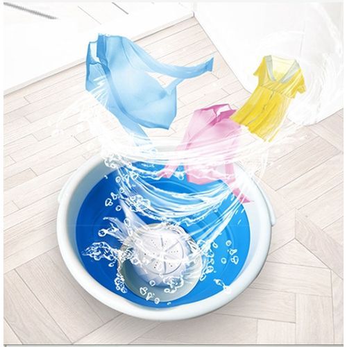 Foldable Baby Clothes Washing Machine -Blue