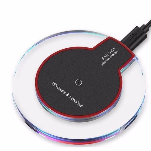 Fantasy Wireless Charger For Wireless Enabled Devices- White/Black
