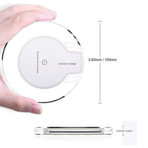 Fantasy Wireless Charger For Wireless Enabled Devices- White/Black