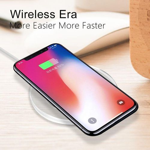 Fantasy Wireless Charger For Wireless Enabled Devices- White/Black