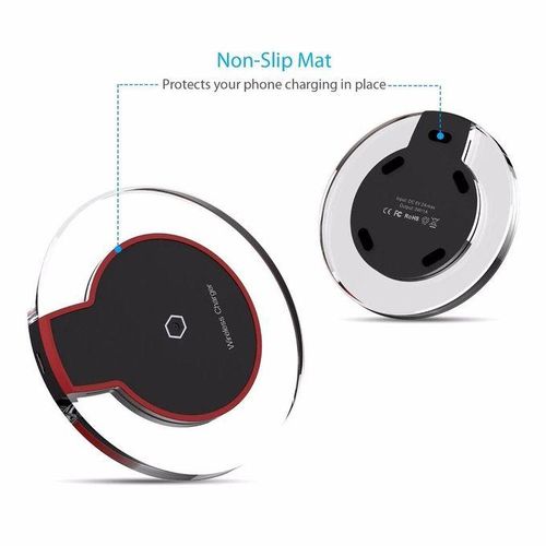 Fantasy Wireless Charger For Wireless Enabled Devices- White/Black