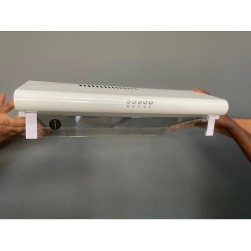 Iqra 60cm Ductless Under Cabinet Cooker Hood, Kitchen Extractor Fan, IQ-CM6009S - White