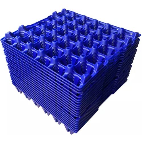 One(1) Original Strong Plastic Egg Trays In Various Colors - Blue, Yellow, Red, etc