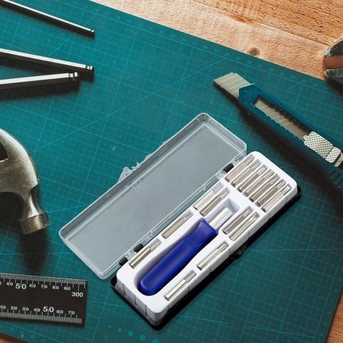 16 In 1 Set Repair Tool Kit Screwdriver Magnetic-Multicolor