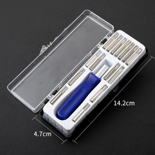 16 In 1 Set Repair Tool Kit Screwdriver Magnetic-Multicolor