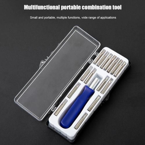 16 In 1 Set Repair Tool Kit Screwdriver Magnetic-Multicolor