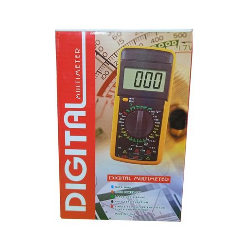 Digital DT-9205A Multimeter - Yellow,Black