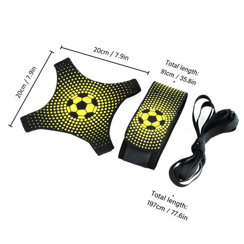 Football Trainer Solo Practice Training Strap Adjustable Throw Kick Volleyball Rugby Training Strap Skill Improving NO5137
