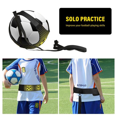 Football Trainer Solo Practice Training Strap Adjustable Throw Kick Volleyball Rugby Training Strap Skill Improving NO5137
