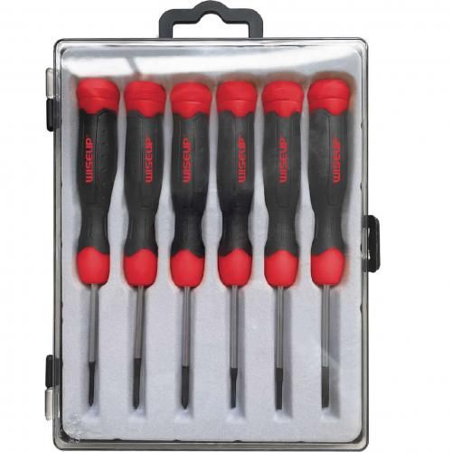 6Pcs Precision Screwdriver Set,Magnetic-Black
