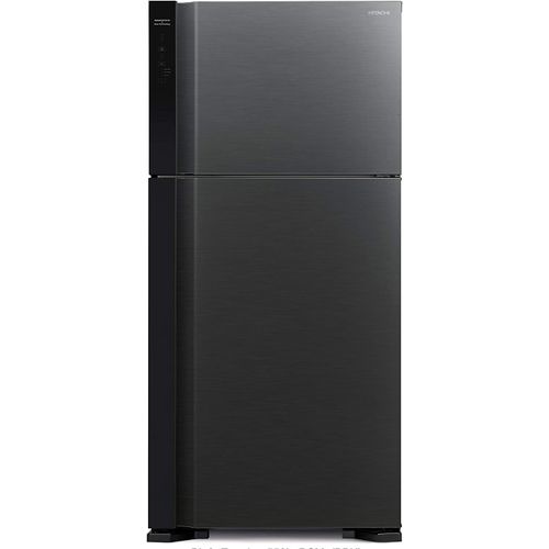 Hitachi Double Door Fridge 601L Inverter Compressor RV800BBK-Black(1 YR WRTY)