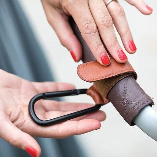 PU Leather Baby Bag Stroller Hook