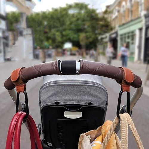 PU Leather Baby Bag Stroller Hook