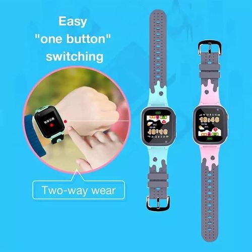 Modio MK05 Kids Smart Watch With Calling Feature Camera+Sim+Touch Screen