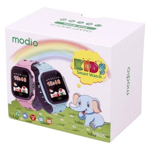 Modio MK05 Kids Smart Watch With Calling Feature Camera+Sim+Touch Screen