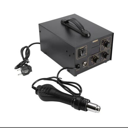 SMD Rework Station HOT AIR Tool & Soldering IRON Holder + 3 Nozzles