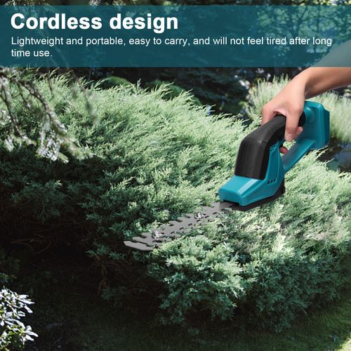 Cordless Hedge Cutter Electric Grass Trimmer Garden Branch