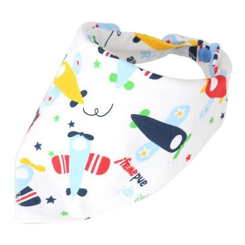 insular Cotton 1pcs Newborn Baby Bibs Waterproof Bib Burp Cloth For 03 Years Girls And Boys Bib Babies Clothing Aircraft
