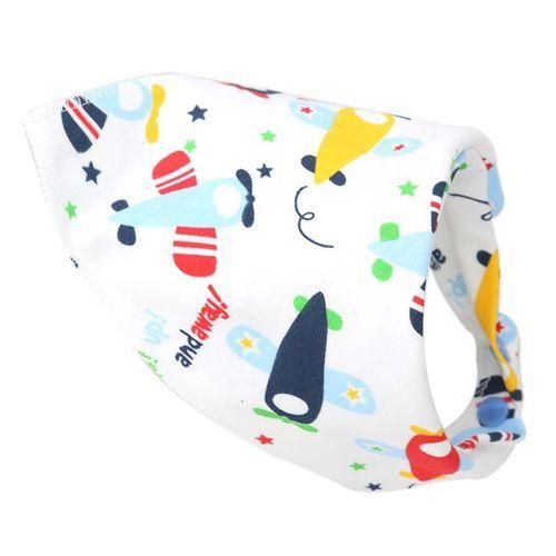 insular Cotton 1pcs Newborn Baby Bibs Waterproof Bib Burp Cloth For 03 Years Girls And Boys Bib Babies Clothing Aircraft