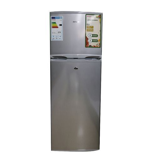 Aiwa 240 Litres Double Door Defrost Refrigerator (A-DR 24L) - Gray (3YRs WRTY)