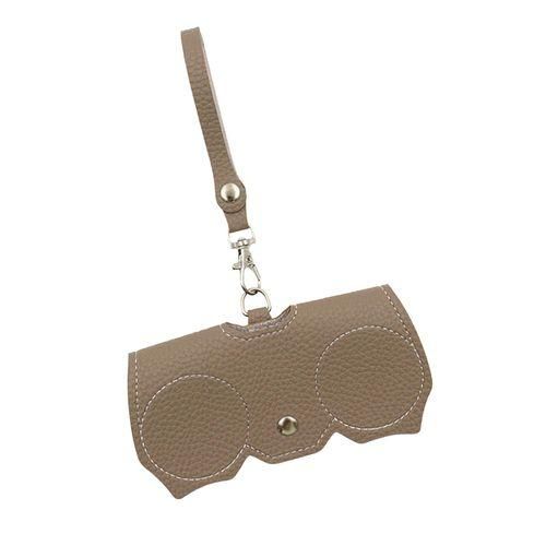 Glasses Bag Handmade Men Women Glasses Frame Case Khaki