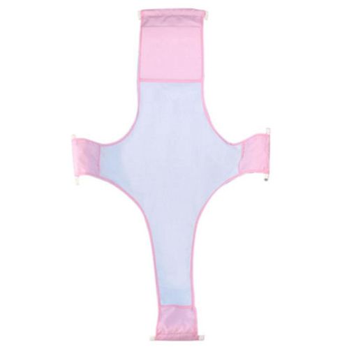 Newborn Infant Baby Bath Adjustable Antiskid Net Bathtub Sling Mesh Net Accessories New NO5302