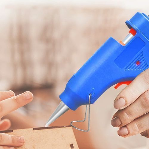 Electric Glue Gun For Bonding-Blue